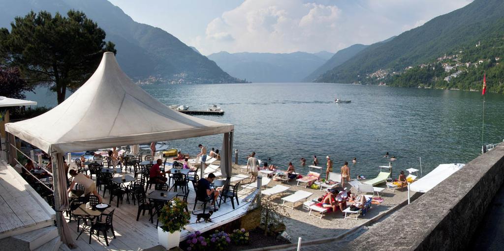B&B Aquarelle Faggeto Lario Luaran gambar